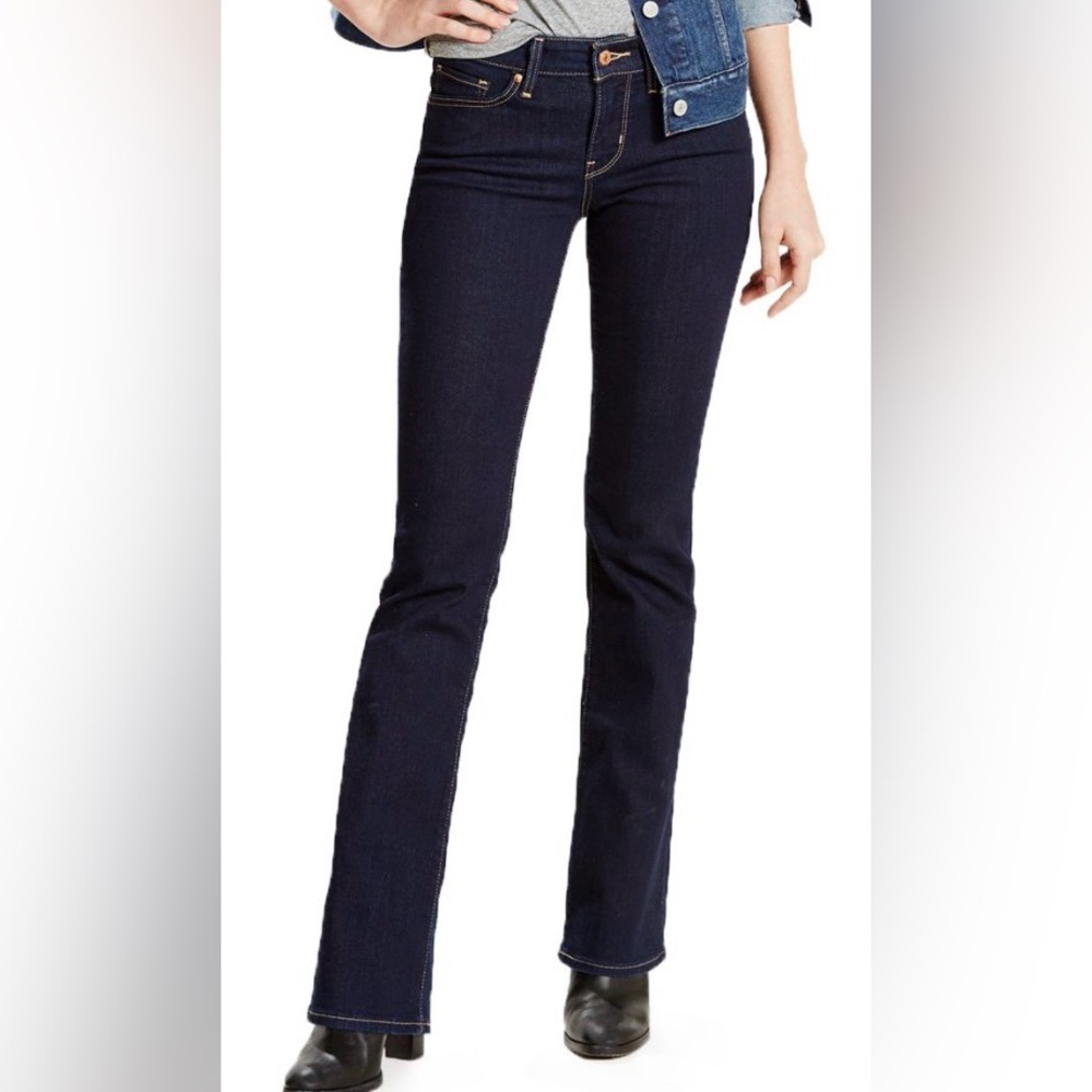 Levi’s 715 Bootcut Dark Indigo Jeans Size 28